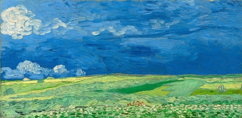 korenveld onder onweerslucht gogh museum Korenveld onder Onweerslucht van Gogh Museum