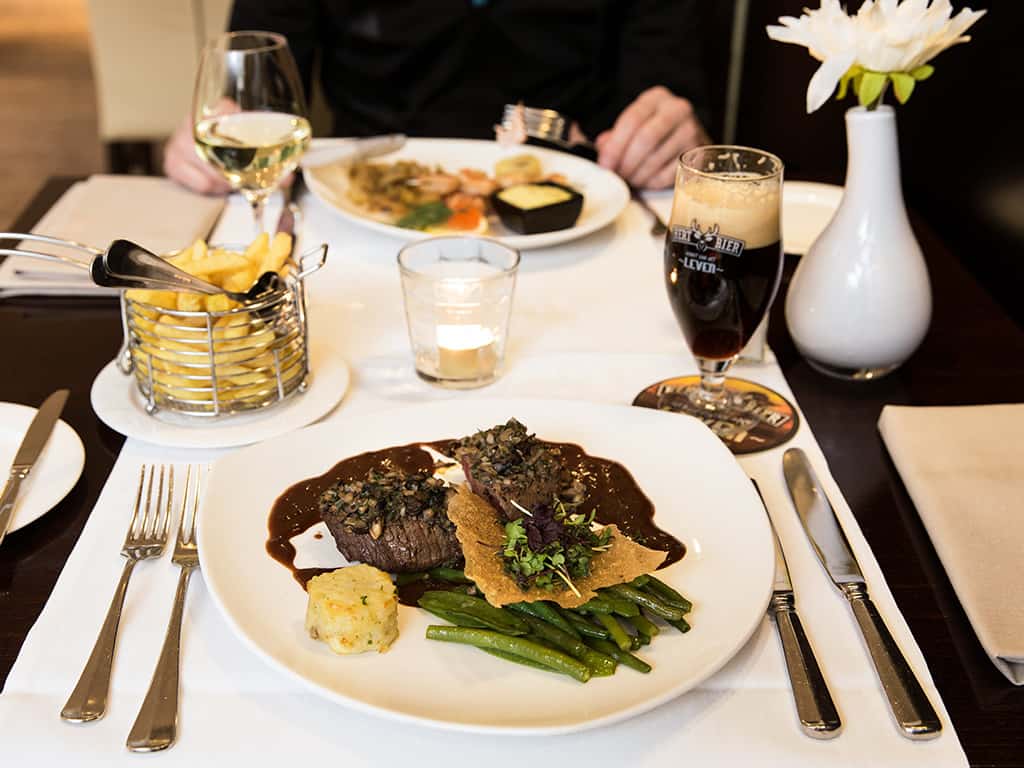 maaltijd restaurant seizoenen Maaltijd in Restaurant De Seizoenen