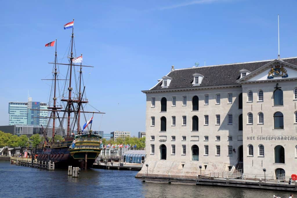 scheepvaart museum amsterdam Scheepvaart museum Amsterdam